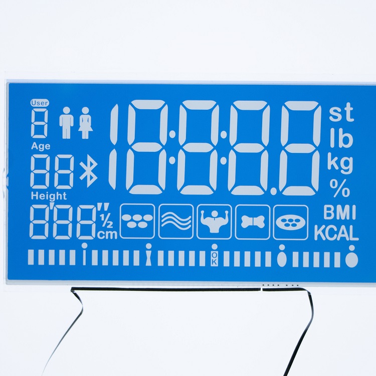 TN貼藍色片段碼屏 TN貼藍色片段碼屏